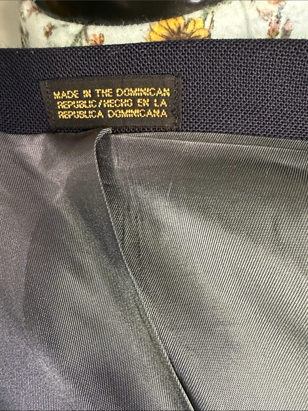 Stafford Navy Sport Coat with Gold Buttons